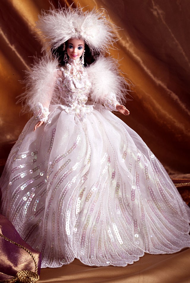 芭比娃娃 1994限量版 Snow Princess Barbie® Doll (brunette)