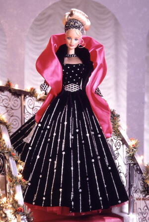 芭比娃娃 1998限量版 1998 Happy Holidays® Barbie® Doll