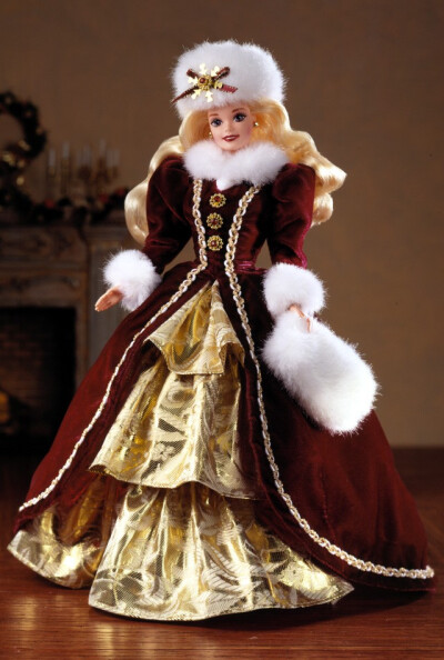 芭比娃娃 1996限量版 1996 Happy Holidays® Barbie® Doll