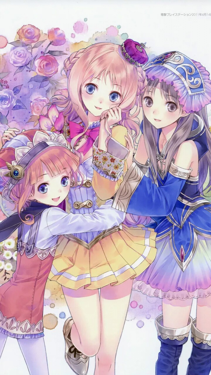 iphone高清壁纸～插画～动漫～竖屏壁纸～原创平铺～可爱βγQuorrchord