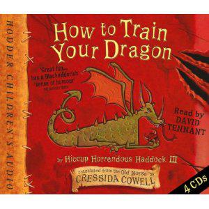 《How to Train Your Dragon 》这个有同名电影，为啥我要说同名电影？电影和书不同到，我都没有办法认为是改编…………电影里的TOOTHLESS很神勇，书里完全就不是这回事啊，不过书里写得超级可爱的，DT的演绎的TOOTHLESS萌爆了，我就是从这系列开始爱上DT的~