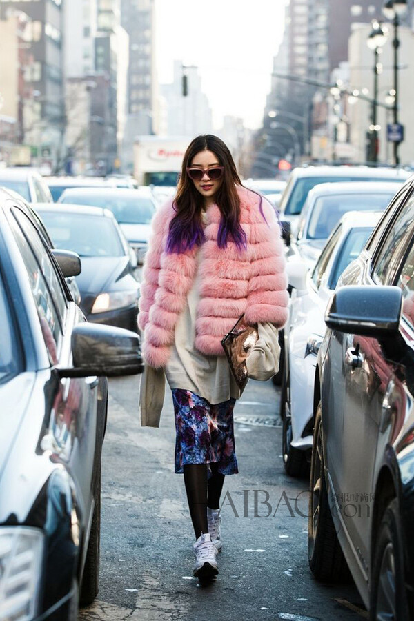 韩国模特irenekim街拍合辑