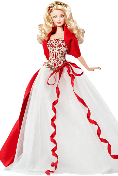 芭比娃娃 2010限量版 2010 Holiday™ Barbie® Doll【价格39.95美元】