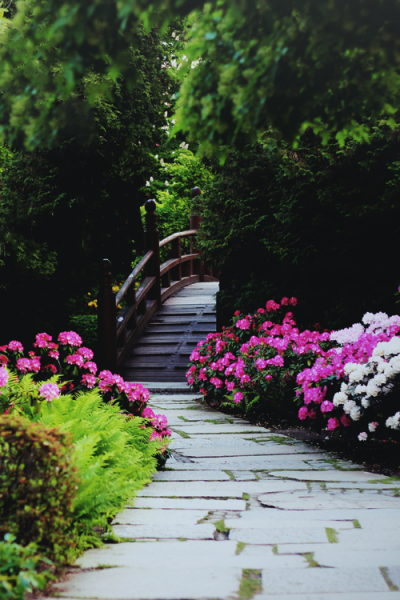 Garden Bridge, Bologna, Italy