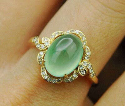 100000元以上的翡翠戒指美翻了！