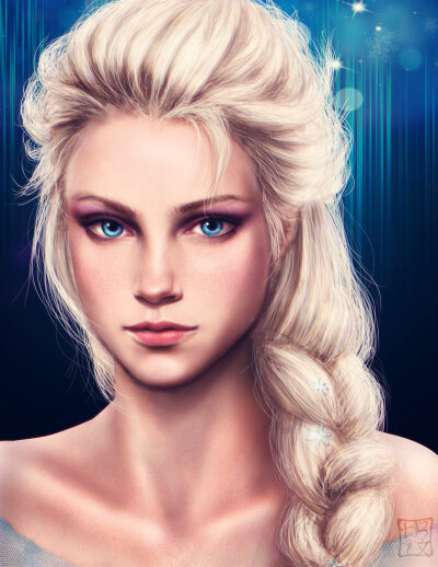 elsa close up