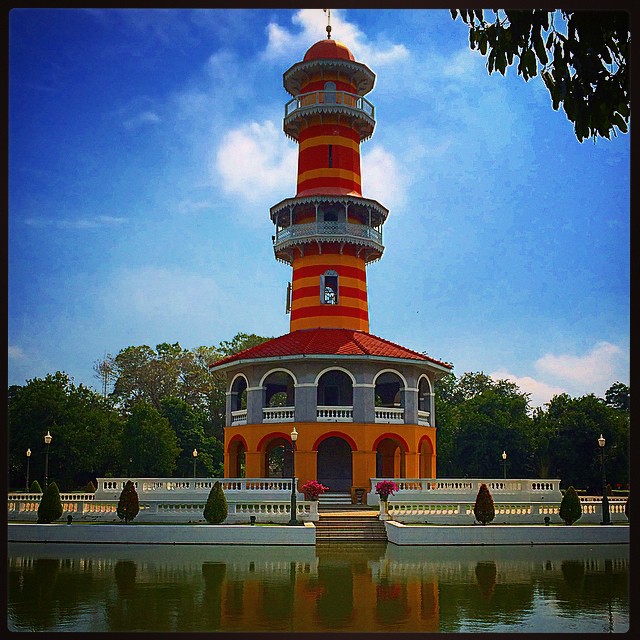 ayutthaya，lighthouse，Thailand