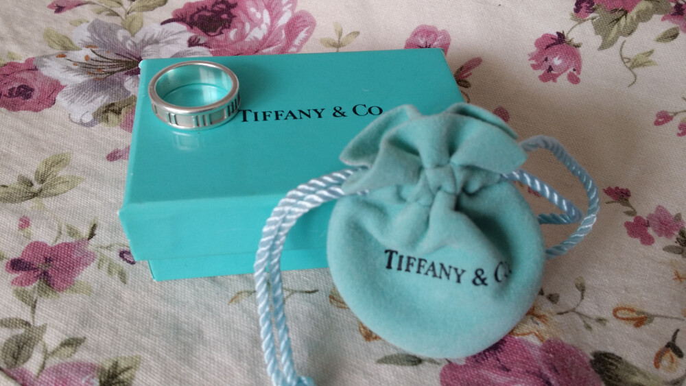 Tiffany 罗马数字戒指 14号 正品 个人闲置 389出 喜欢的私信