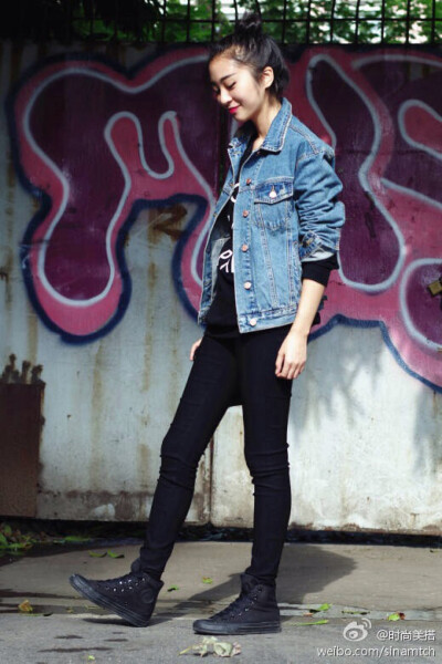 牛仔衣 简约 欧美