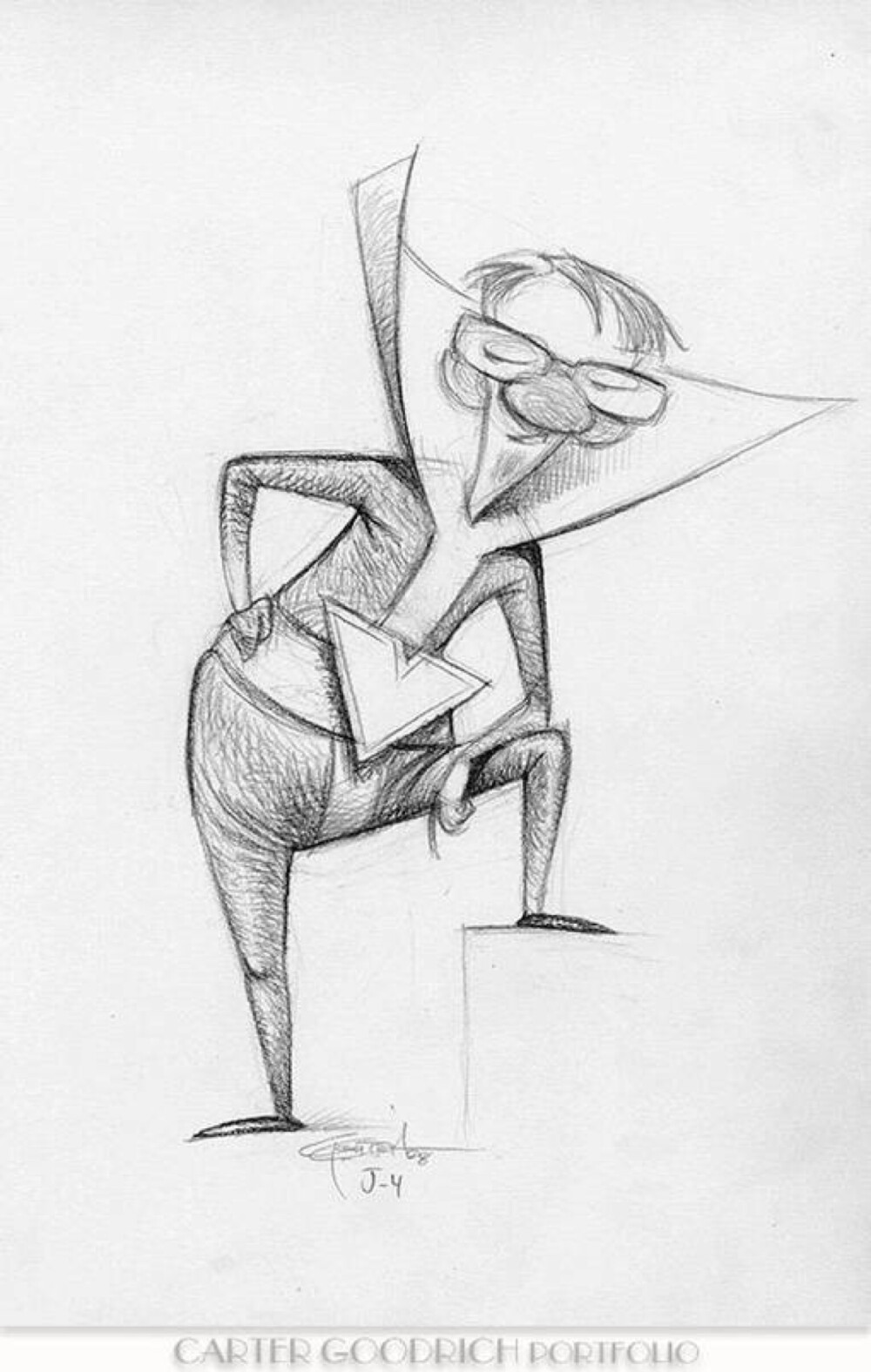 《卑鄙的我》早期原画设计