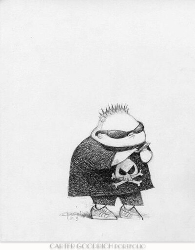 《卑鄙的我》早期原画设计