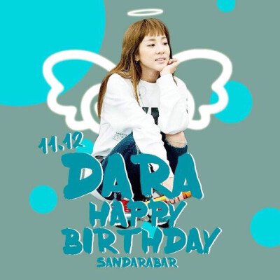 happy birthday to Sandara Park