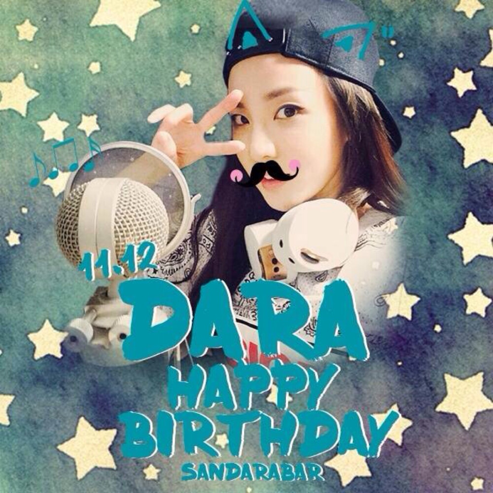 happy birthday to Sandara Park