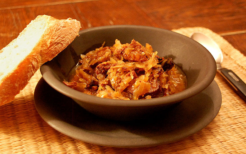 Bigos，traditional Polish cuisine.