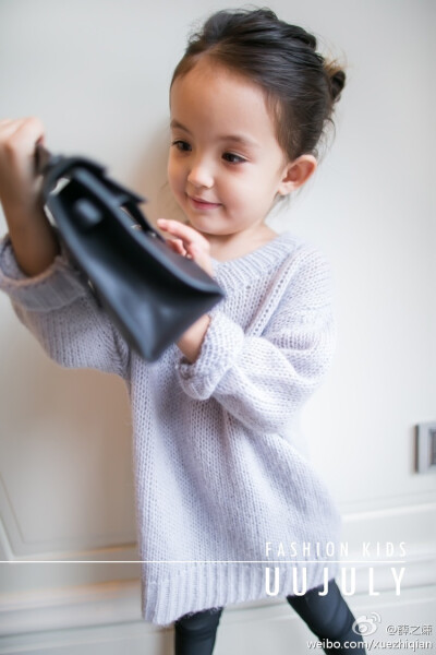 宝贝你好萌～～么么哒～@我的盖世英雄