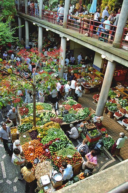 Madeira, Portugal - Funchal Market Hall