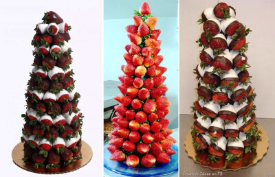 strawberry chocolate trees