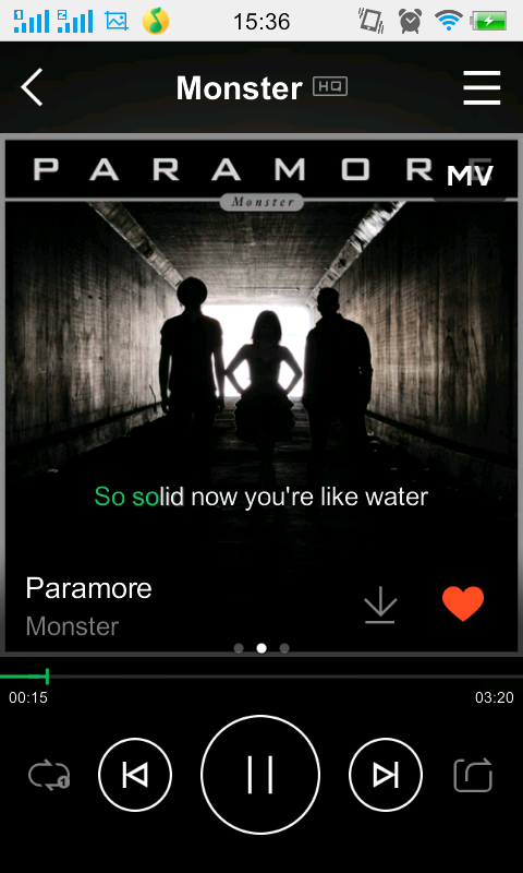 monster——paramore 来自美国的一支emopunk(情绪朋克)