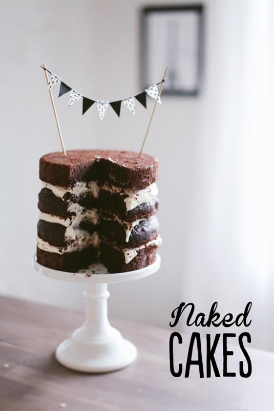 裸蛋糕 Naked Cake～回归自然美