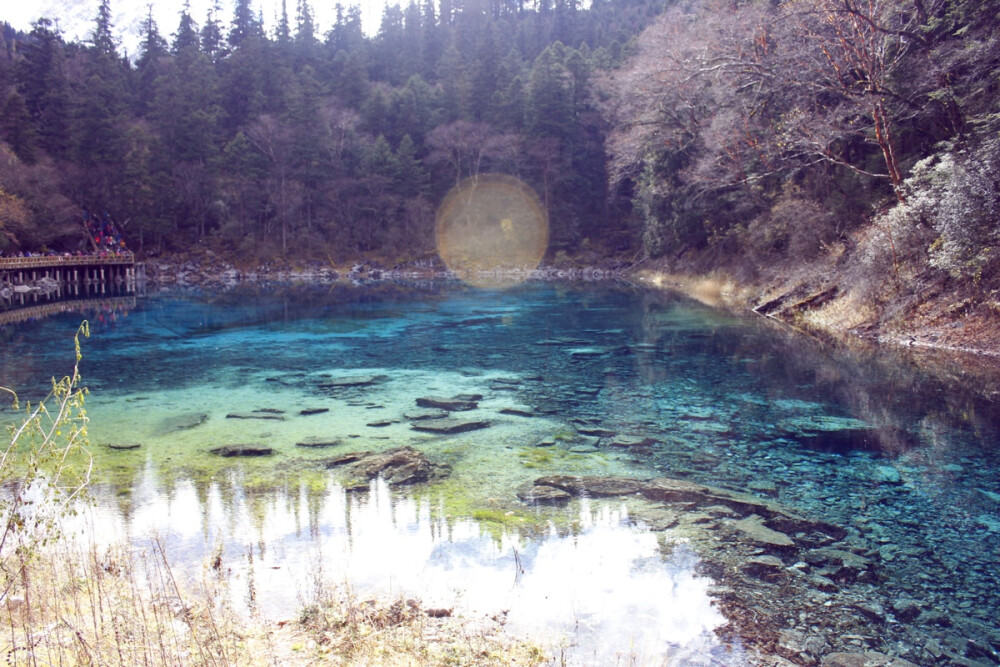 九寨沟—五彩池