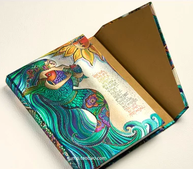 Paperblanks 2015 日记本 本子 一天一页 ocean song 手账笔记本