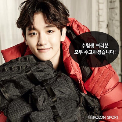 141113 EXO代言 KOLON SPORT 羽绒服官图更新