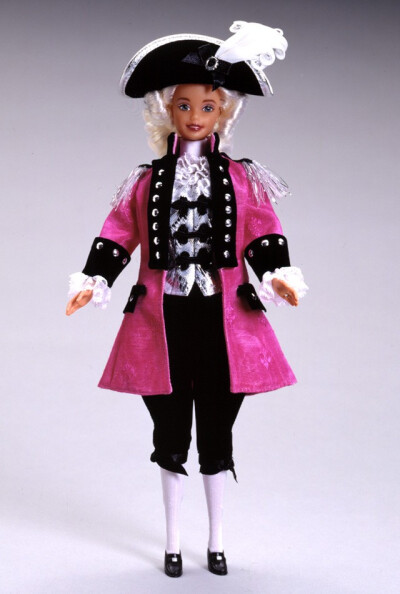 芭比娃娃 1997限量版 George Washington Barbie® Doll 乔治华盛顿