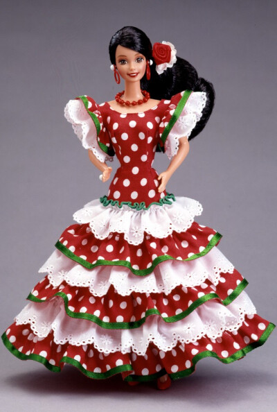 芭比娃娃 1996限量版 Andalucia Barbie® Doll