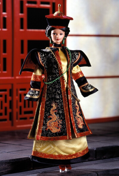 芭比娃娃 1997限量版 Chinese Empress™ Barbie® Doll 清朝 格格 古典 古装 清宫 古风 宫廷