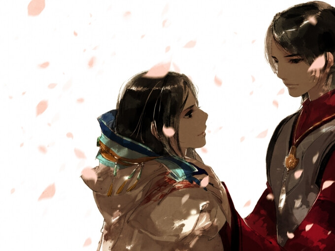  暖触衣襟漠漠香，间梅遮柳不胜芳。数枝艳拂文君酒， 半里红欹宋玉墙。尽日无人疑怅望，有时经雨乍凄凉。 旧山山下还如此，回首东风一断肠。