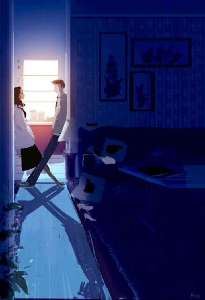 Pascal Campion，美国插画师，现居旧金山，他的画风轻松随意，大多描绘生活中的小场景，配以一句标题，含蓄的讲述一个美好的故事。