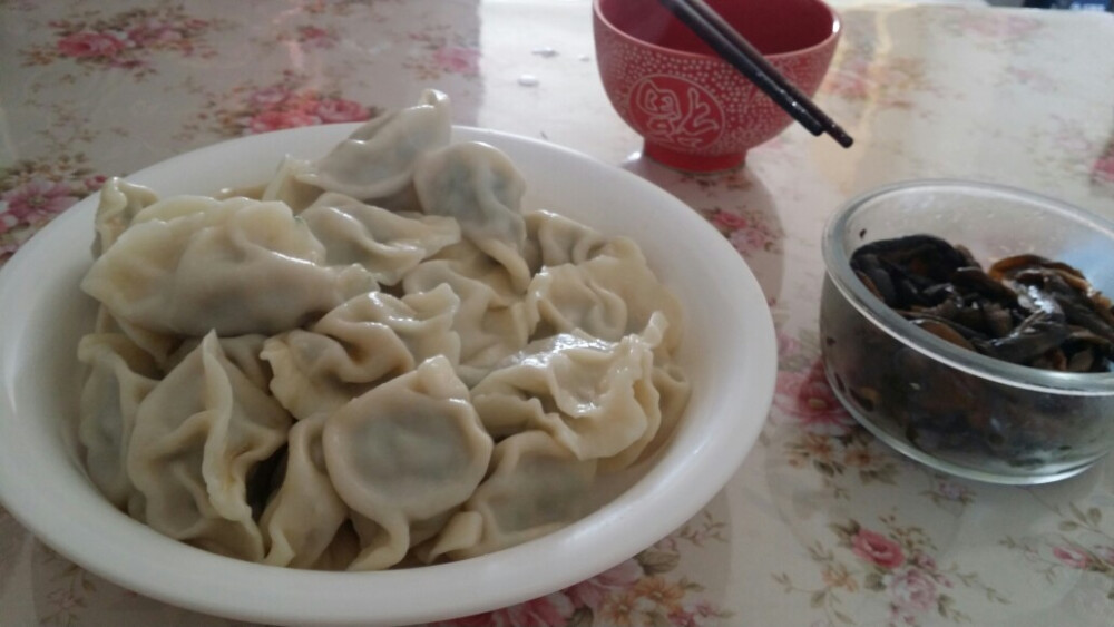 茴香馅饺子