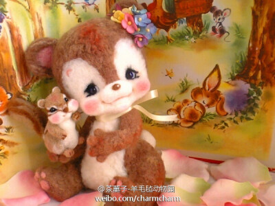 miumoe的新作萌萌哒 仓鼠和小熊好朋友~ 一贯的风格，真是爱不释手哟