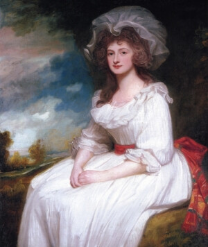 Portrait of Anne Rodbard, Mrs. Blackburn George Romney - 1787