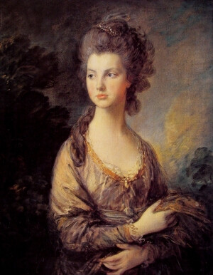 Mrs Graham Thomas Gainsborough - circa 1775