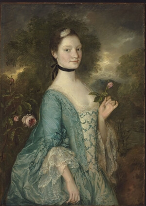 Portrait of Sarah, Lady Innes Thomas Gainsborough - circa 1757