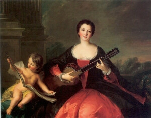 Louise-Anne de Bourbon-Conde, called Mlle. de Charolais Jean-Marc Nattier - 1731