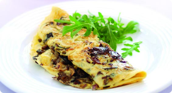 Mushroom Omelette