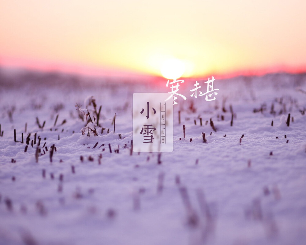 小雪