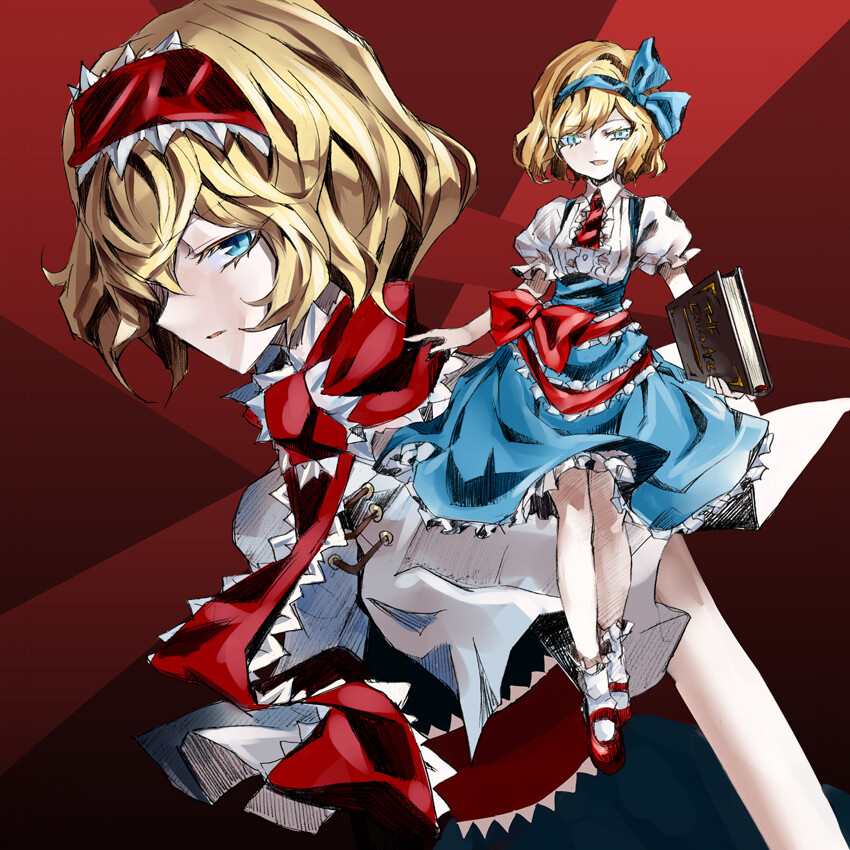 暗红在画面中闪闪发光,衣服的皱褶控制地恰到好处