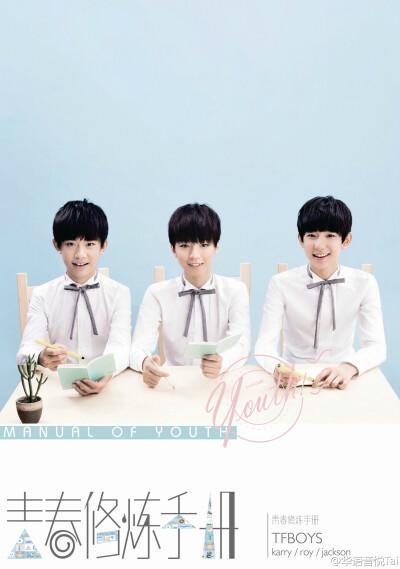 TFBOYS 王俊凯 青春修炼手册生写。