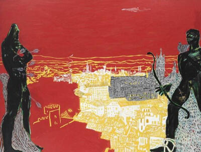 彼得·多伊格（Peter Doig），Red Sienna , 1985