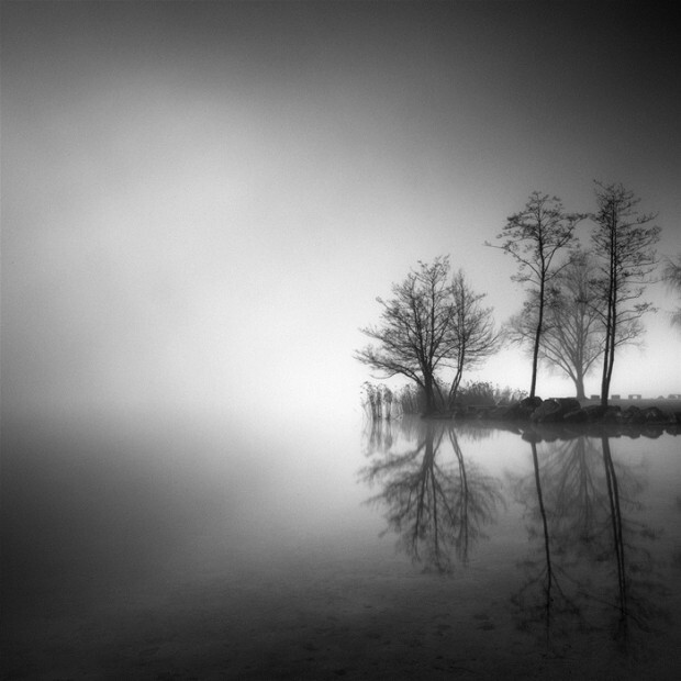 Pierre Pellegrini静谧的黑白风光摄影