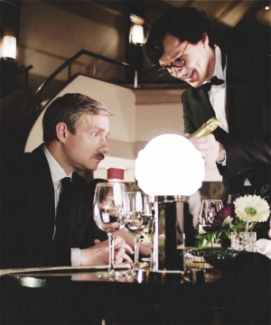 Benedict Cumberbatch Martin Freeman 神探夏洛克 卷福 花生 Sherlock