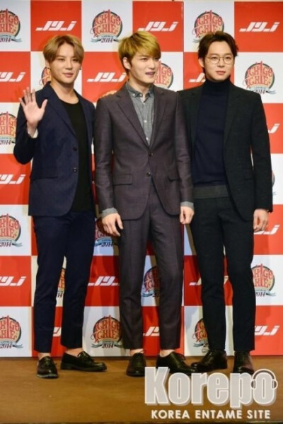 141117 JYJ 日本巨蛋巡演&amp;lt;一期一会&amp;gt;发布会