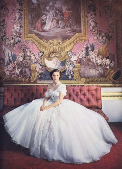 Princess Margaret .Christian Dior .