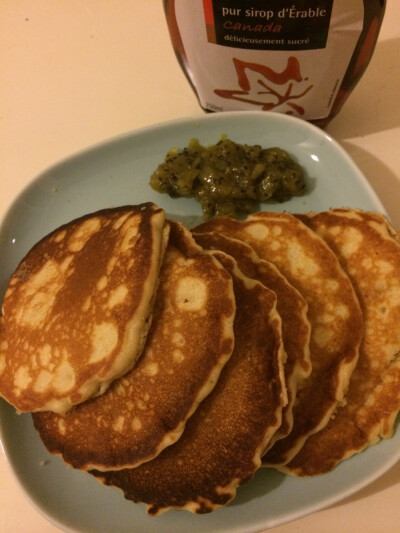 英文叫什么来着…pancake？英文渣飘过…