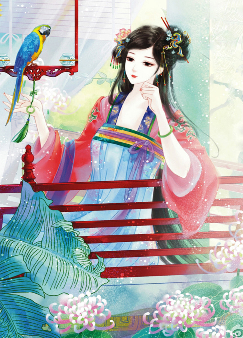 〔 古风美人 〕.．情姒绕思归。