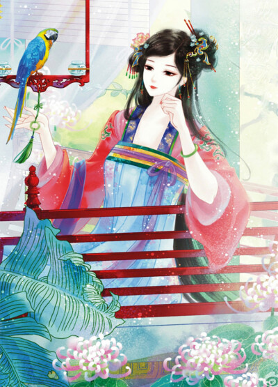 〔 古风美人 〕.．情姒绕思归。