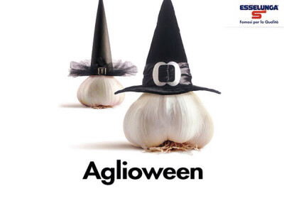 Aglioween =Halloween（万圣节）+ aglio（大蒜）